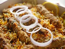 Chicken Kabab Biryani